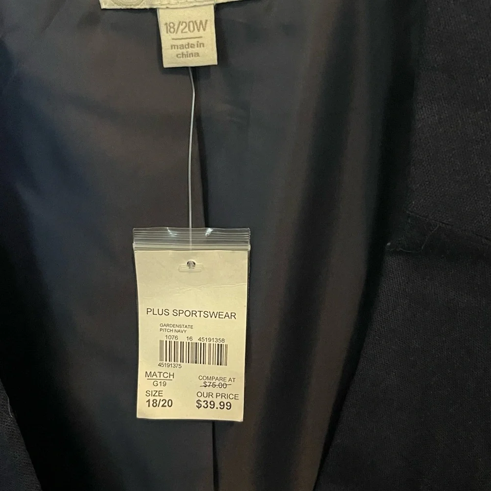 Cato Dark Blue Women's Blazer - Picture 2 of 2
